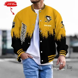 Pittsburgh Penguins NHL Unisex Exclusive Styles Varsity Jacket SPTBBJACKET642