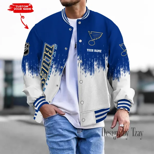St. Louis Blues NHL Unisex Exclusive Styles Varsity Jacket SPTBBJACKET645