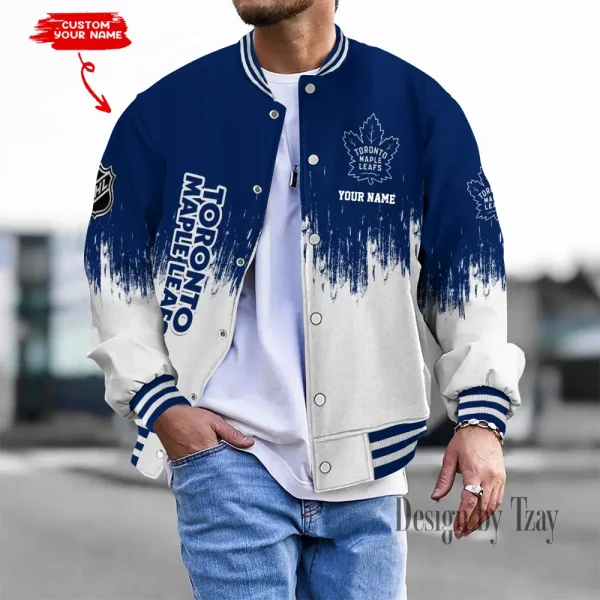 Toronto Maple Leafs NHL Unisex Exclusive Styles Varsity Jacket SPTBBJACKET647