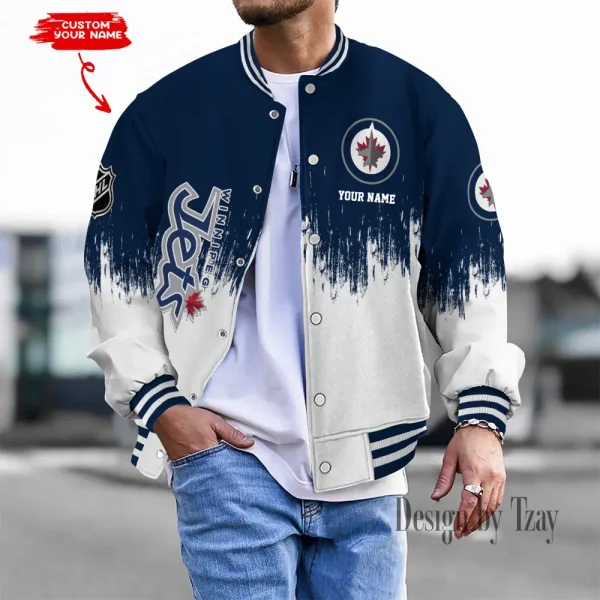 Winnipeg Jets NHL Unisex Exclusive Styles Varsity Jacket SPTBBJACKET652