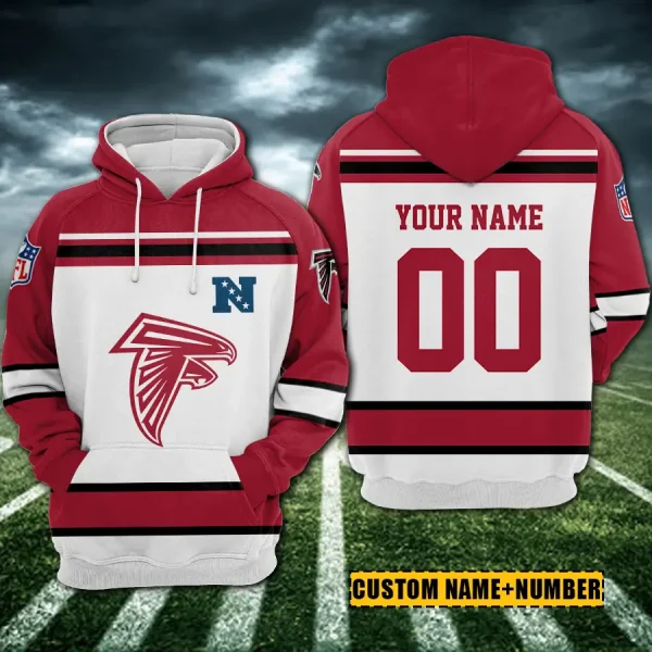 Atlanta Falcons 3D Printed Pullover Hoodie AZHD843