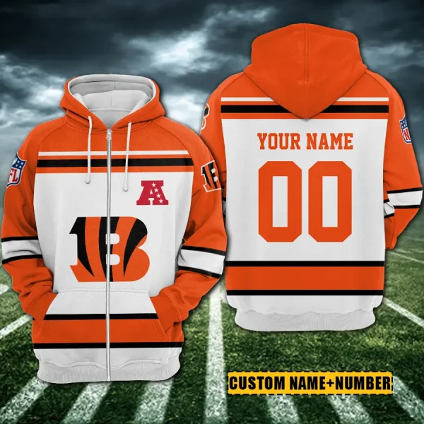 Cincinnati Bengals 3D Printed Pullover Hoodie AZHD848 - Image 2