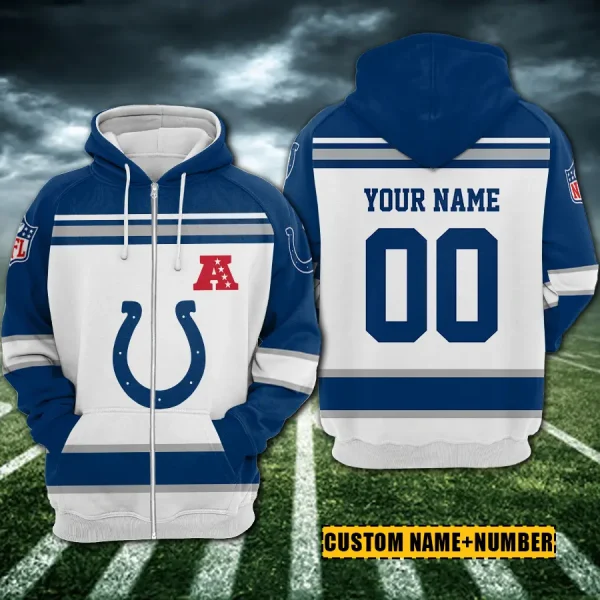 Indianapolis Colts 3D Printed Pullover Hoodie AZHD855 - Image 2