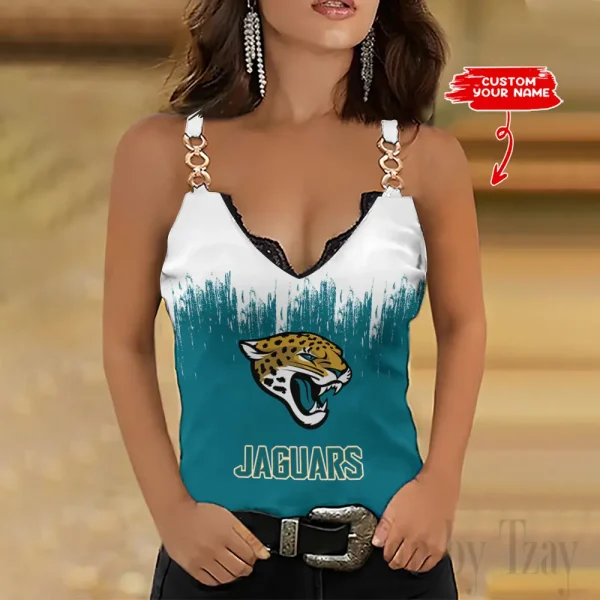 Jacksonville Jaguars Holiday Party Chain Strap Tank top Shirt Style 2025 SPTWCSTT699