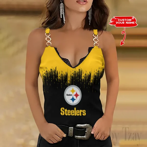 Pittsburgh Steelers Holiday Party Chain Strap Tank top Shirt Style 2025 SPTWCSTT711