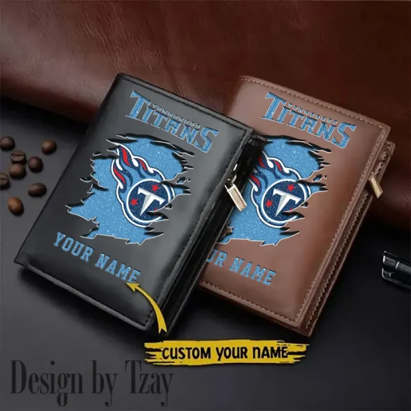 Tennessee Titans Men Wallet Pu Leather Gift Purse SPTLVW1049