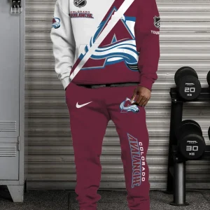 Colorado Avalanche NHL Combo Hoodie And Long Sweatpants AZHD945