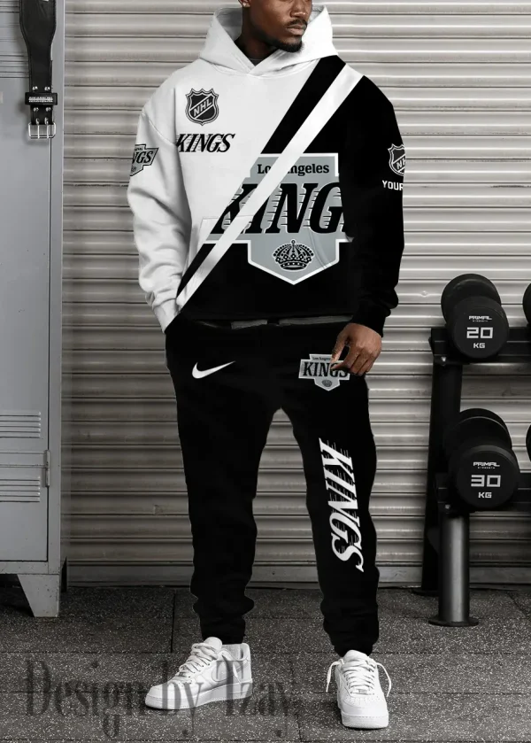 Los Angeles Kings NHL Combo Hoodie And Long Sweatpants AZHD951