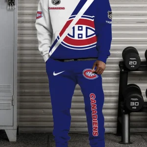 Montréal Canadiens NHL Combo Hoodie And Long Sweatpants AZHD953