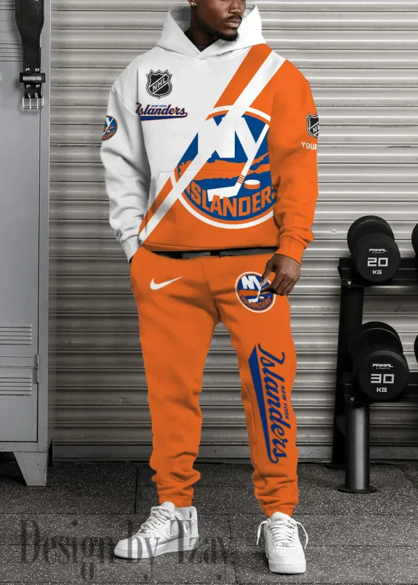 New York Islanders  NHL Combo Hoodie And Long Sweatpants AZHD956