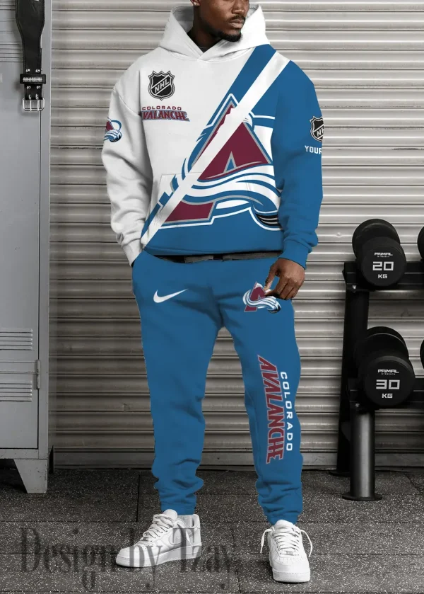 Colorado Avalanche NHL Combo Hoodie And Long Sweatpants AZHD976