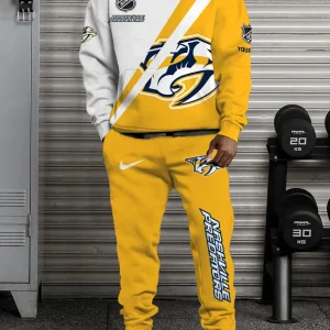 Nashville Predators NHL Combo Hoodie And Long Sweatpants AZHD979