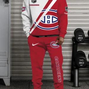 Montréal Canadiens  NHL Combo Hoodie And Long Sweatpants AZHD981