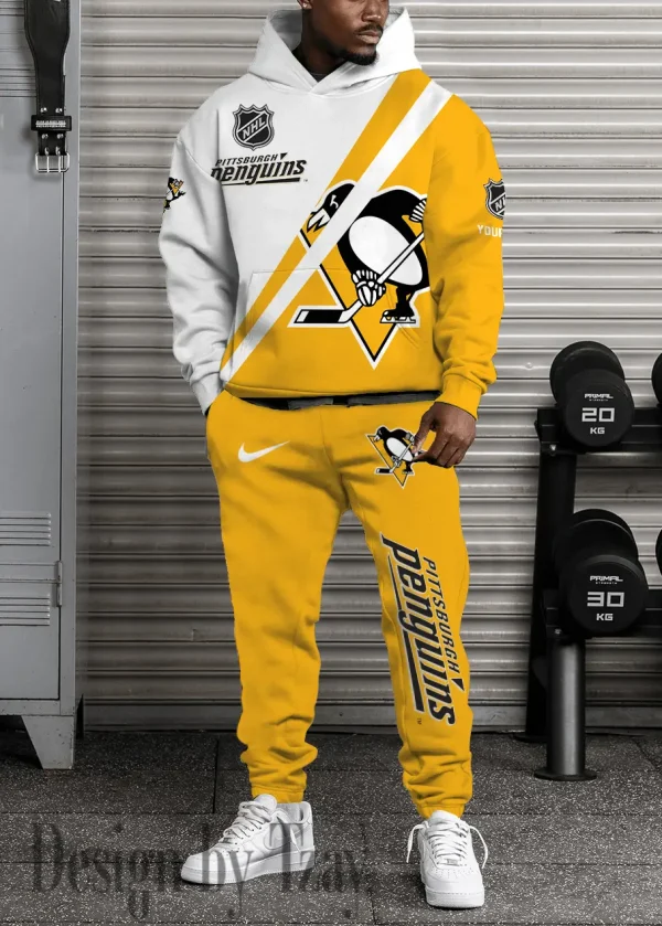 Pittsburgh Penguins NHL Combo Hoodie And Long Sweatpants AZHD960
