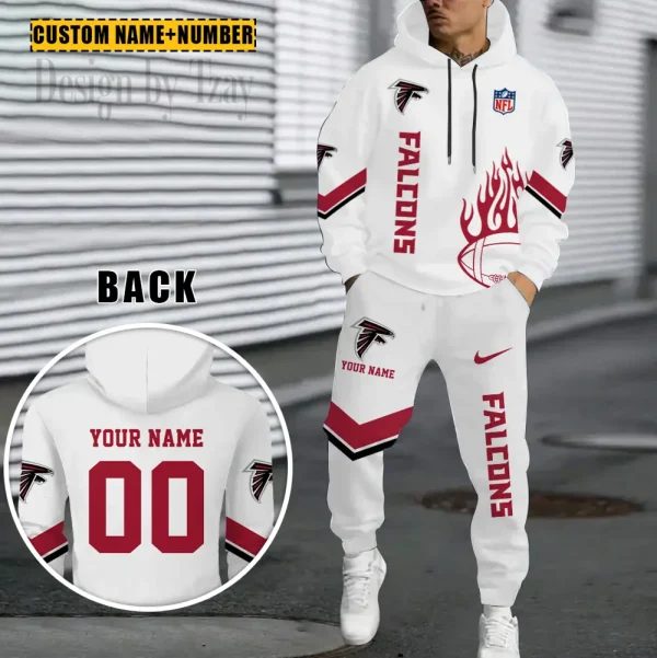 Atlanta Falcons NFL Combo Hoodie And Long Sweatpants AZHD983