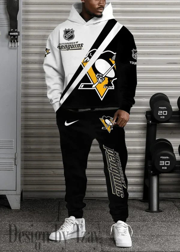 Pittsburgh Penguins NHL Combo Hoodie And Long Sweatpants AZHD1015