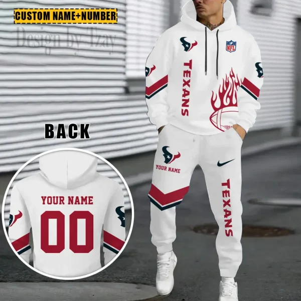 Houston Texans NFL Combo Hoodie And Long Sweatpants AZHD994