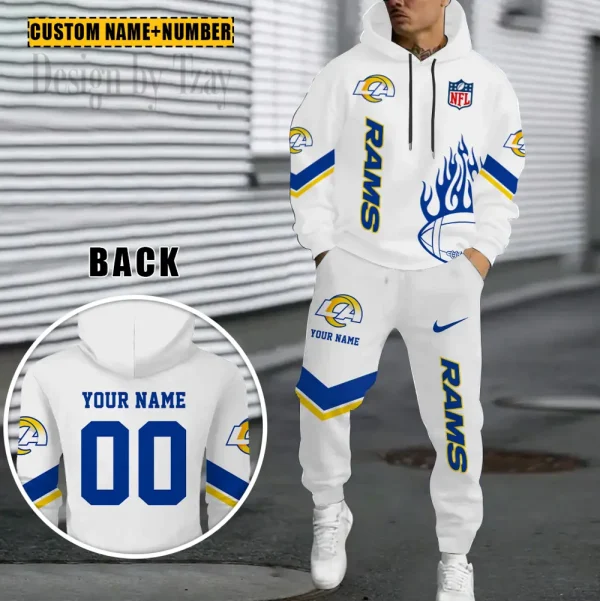 Los Angeles Rams NFL Combo Hoodie And Long Sweatpants AZHD1000