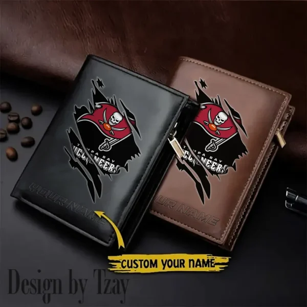 Tampa Bay Buccaneers Men Wallet Pu Leather Gift Purse SPTLVW1080