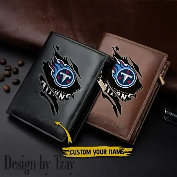 Tennessee Titans Men Wallet Pu Leather Gift Purse SPTLVW1081