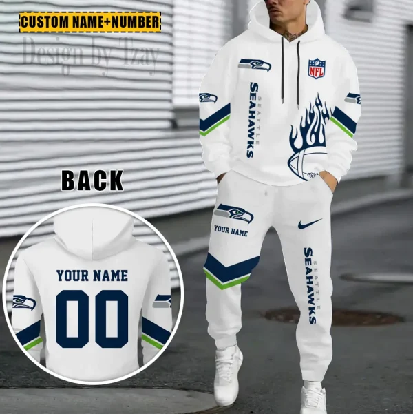 Seattle Seahawks NFL Combo Hoodie And Long Sweatpants AZHD1010