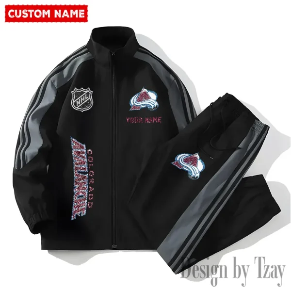 Colorado Avalanche NHL 2 Piece Casual Athletic Jogging Warm Up S9VSS2PS493 - Image 2