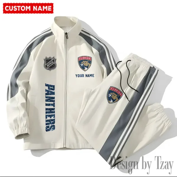 Florida Panthers NHL 2 Piece Casual Athletic Jogging Warm Up S9VSS2PS497 - Image 2