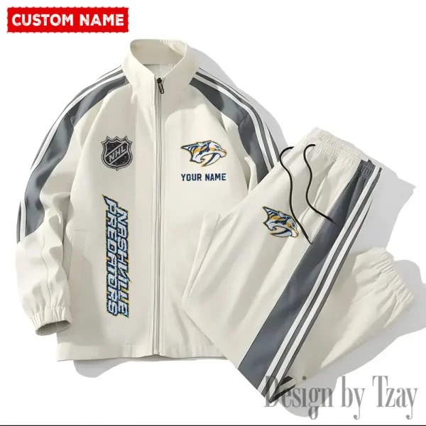Nashville Predators NHL 2 Piece Casual Athletic Jogging Warm Up S9VSS2PS500 - Image 2