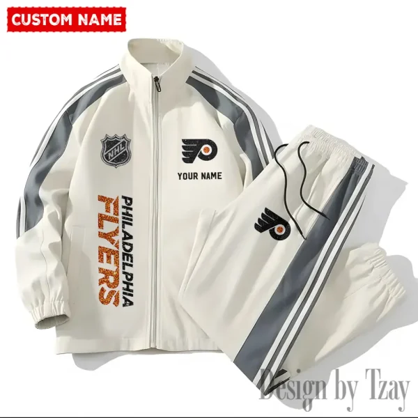 Philadelphia Flyers NHL 2 Piece Casual Athletic Jogging Warm Up S9VSS2PS506 - Image 2