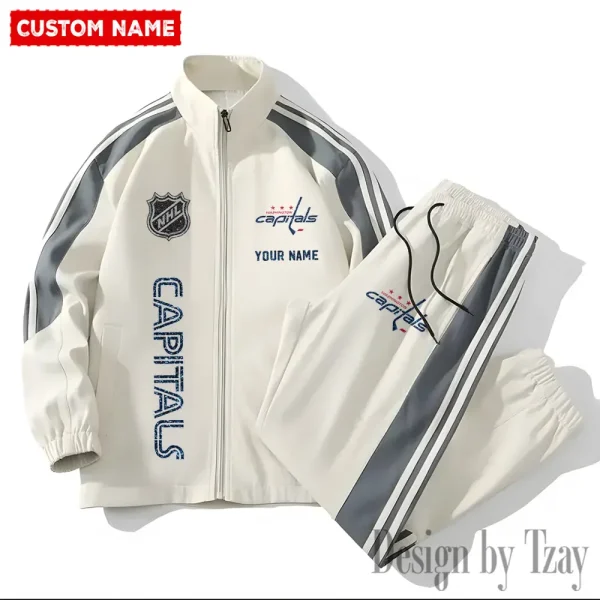 Washington Capitals NHL 2 Piece Casual Athletic Jogging Warm Up S9VSS2PS516 - Image 2