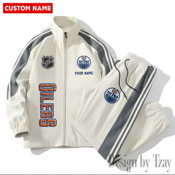 Edmonton Oilers NHL 2 Piece Casual Athletic Jogging Warm Up S9VSS2PS518