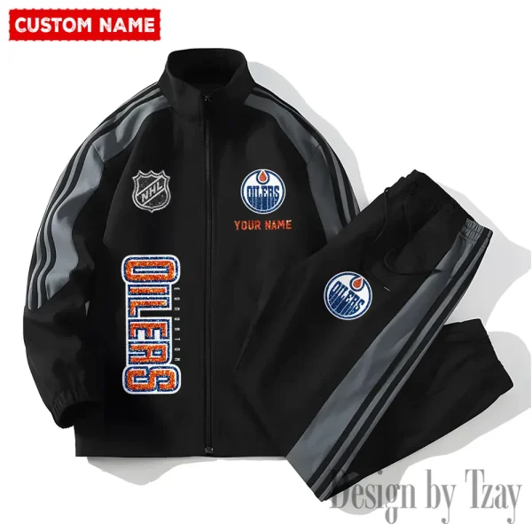 Edmonton Oilers NHL 2 Piece Casual Athletic Jogging Warm Up S9VSS2PS518 - Image 2