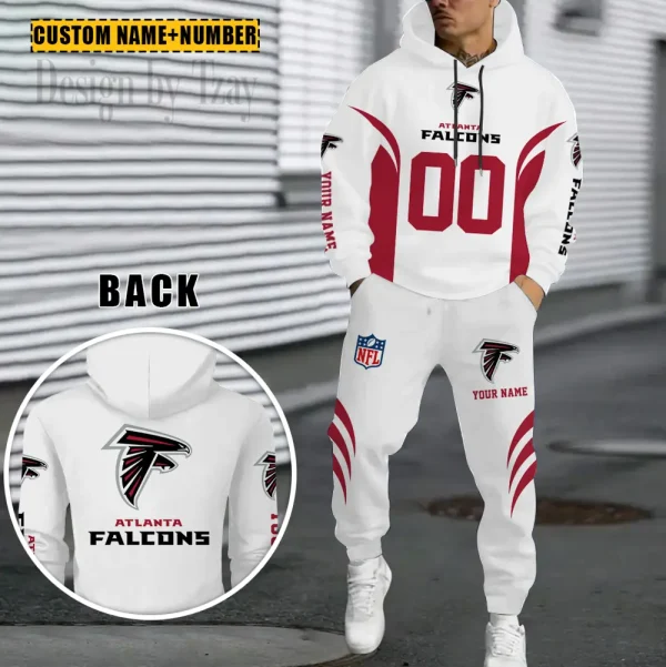 Atlanta Falcons Combo Hoodie And Sweatpants Gift For Fan AZHD1018