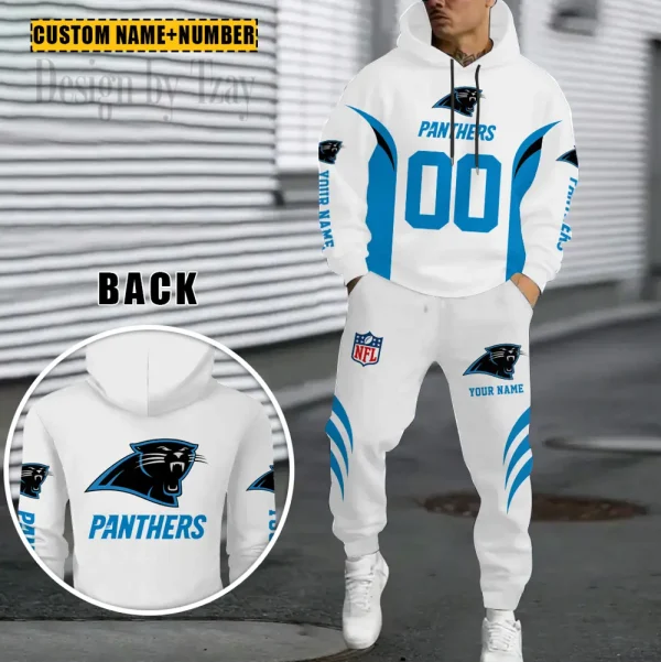 Carolina Panthers Combo Hoodie And Sweatpants Gift For Fan AZHD1021