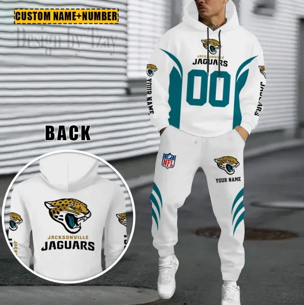 Jacksonville Jaguars Combo Hoodie And Sweatpants Gift For Fan AZHD1031