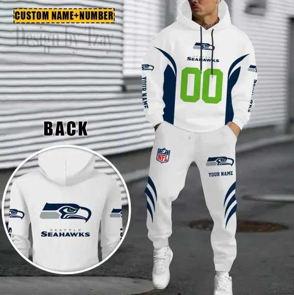 Seattle Seahawks Combo Hoodie And Sweatpants Gift For Fan AZHD1045