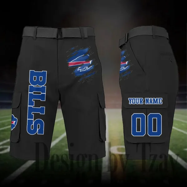 Buffalo Bills Outdoor Sport Pants For Men (Belt Not Included) SPTOSP036 - Image 3