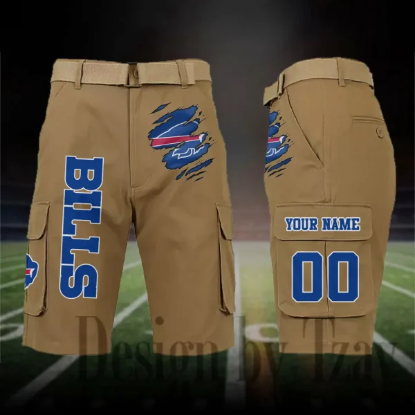 Buffalo Bills Outdoor Sport Pants For Men (Belt Not Included) SPTOSP036 - Image 4