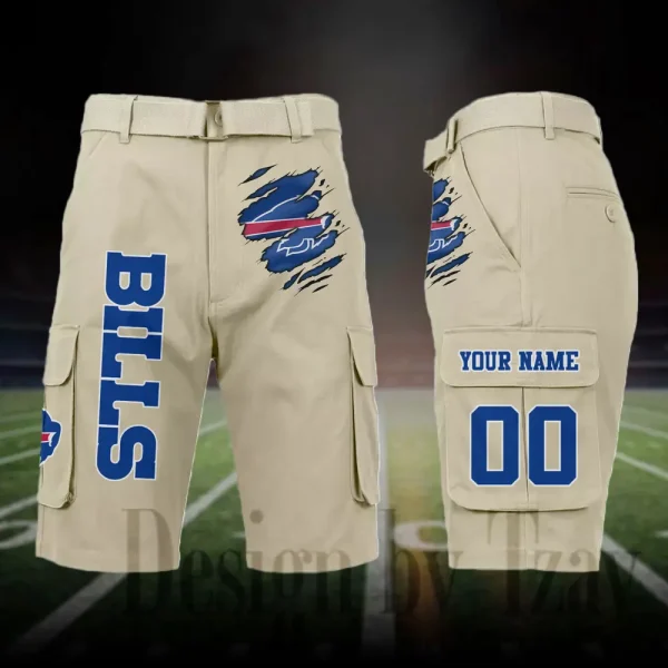 Buffalo Bills Outdoor Sport Pants For Men (Belt Not Included) SPTOSP036 - Image 7
