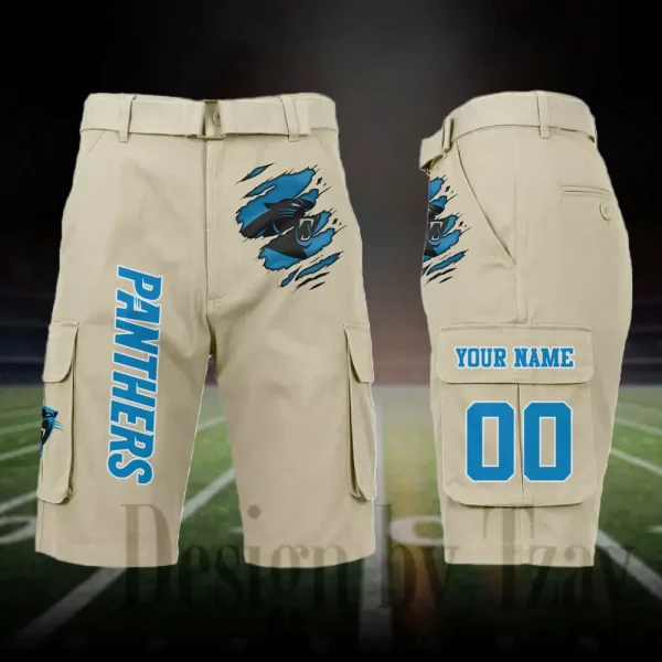 Carolina Panthers Outdoor Sport Pants For Men (Belt Not Included) SPTOSP037 - Image 2