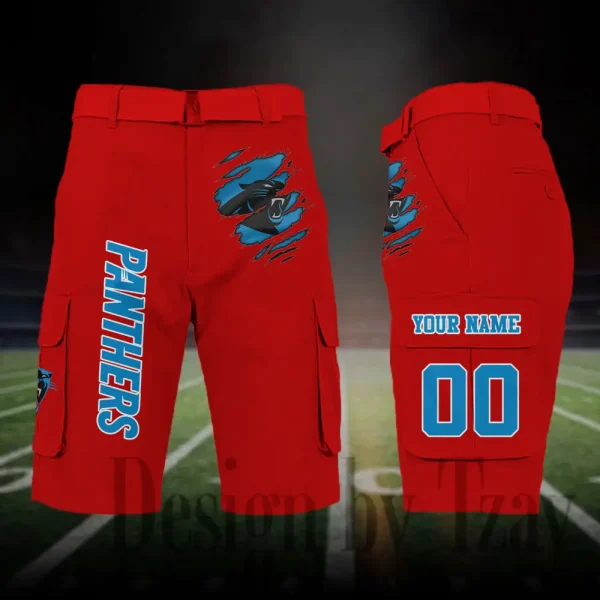 Carolina Panthers Outdoor Sport Pants For Men (Belt Not Included) SPTOSP037 - Image 4