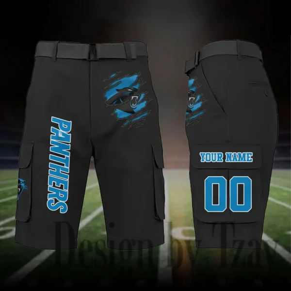 Carolina Panthers Outdoor Sport Pants For Men (Belt Not Included) SPTOSP037 - Image 7