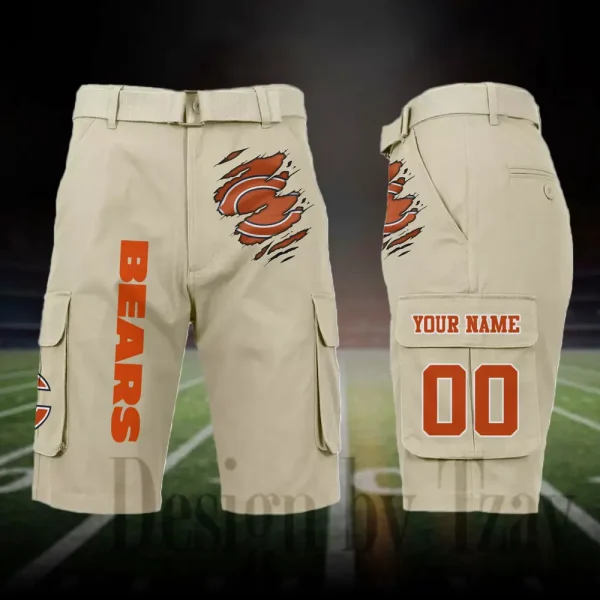 Chicago Bears Outdoor Sport Pants For Men (Belt Not Included) SPTOSP038 - Image 7
