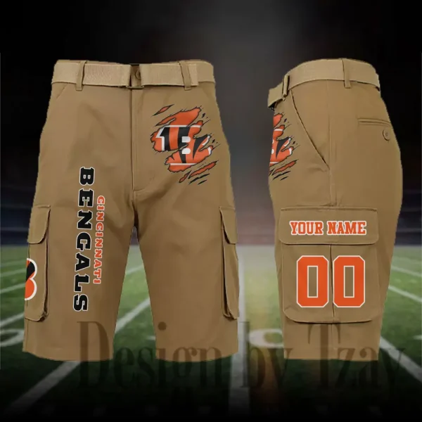 Cincinnati Bengals Outdoor Sport Pants For Men (Belt Not Included) SPTOSP039 - Image 2