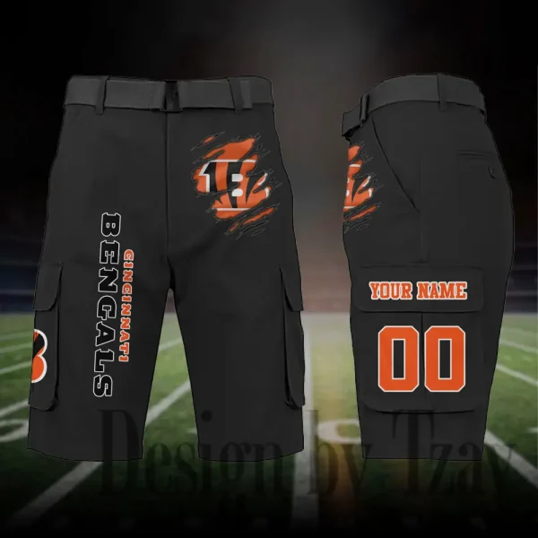 Cincinnati Bengals Outdoor Sport Pants For Men (Belt Not Included) SPTOSP039 - Image 7