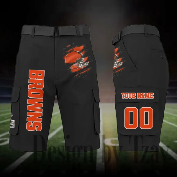 Cleveland Browns Outdoor Sport Pants For Men (Belt Not Included) SPTOSP040 - Image 3