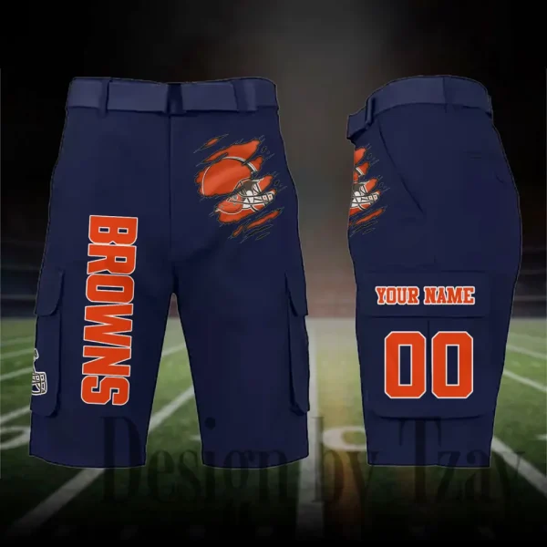 Cleveland Browns Outdoor Sport Pants For Men (Belt Not Included) SPTOSP040 - Image 5