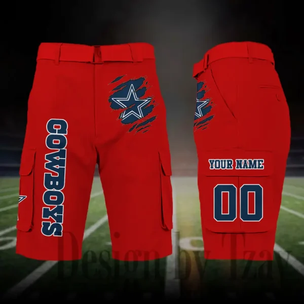 Dallas Cowboys Outdoor Sport Pants For Men (Belt Not Included) SPTOSP041 - Image 3