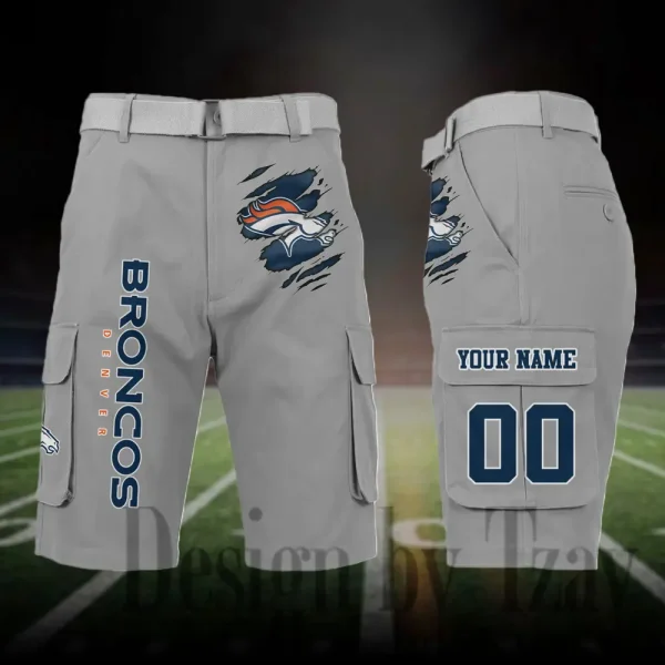 Denver Broncos Outdoor Sport Pants For Men (Belt Not Included) SPTOSP042 - Image 2