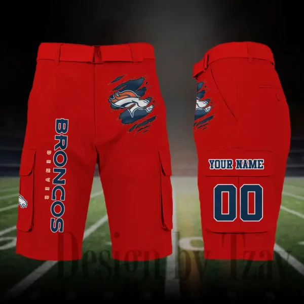 Denver Broncos Outdoor Sport Pants For Men (Belt Not Included) SPTOSP042 - Image 3